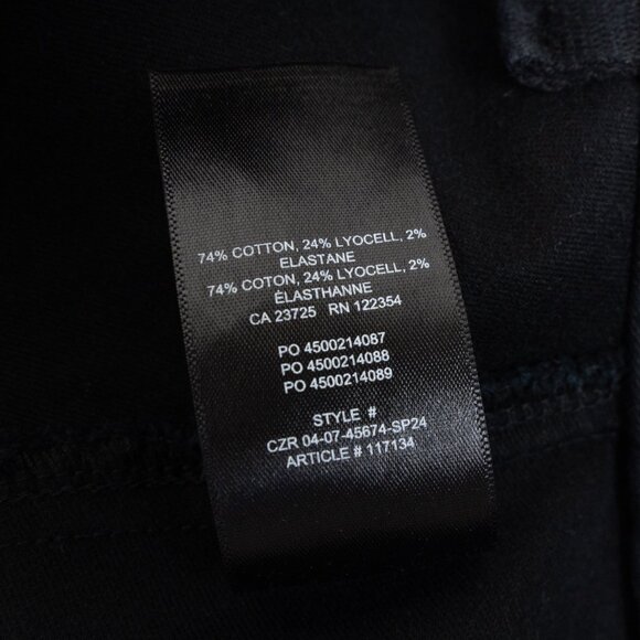 Aritzia Wilfred Charm Skirt Black High Waisted A Line Midi/ Maxi - Picture 11 of 11